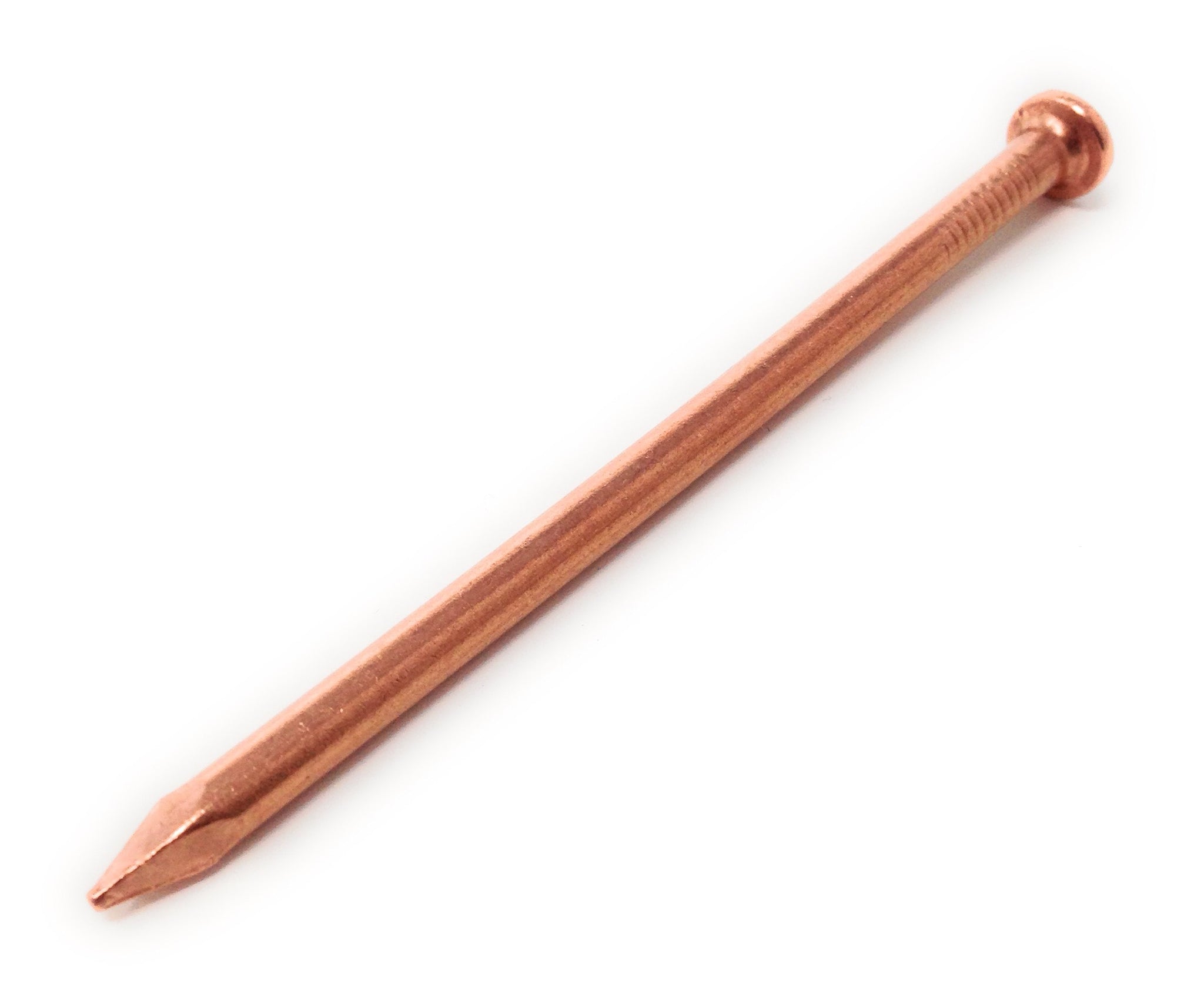 3.5 inch Copper Nails - Pack of 20 Solid Copper Nail / Spikes